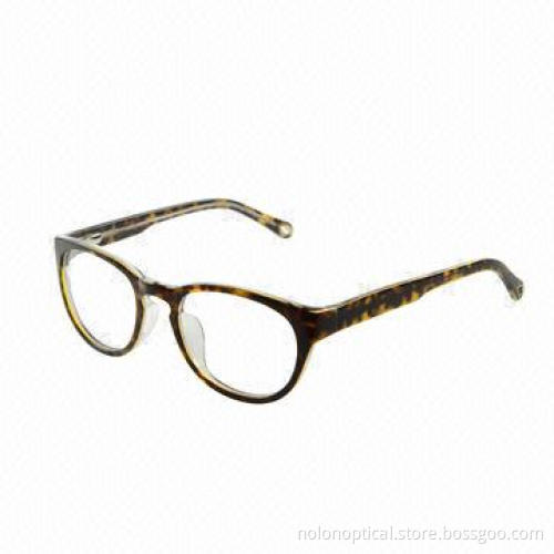 Full Rim Acetate Round Optical Frame, Customized Logos Available, OEM and ODM Orders Welcomed